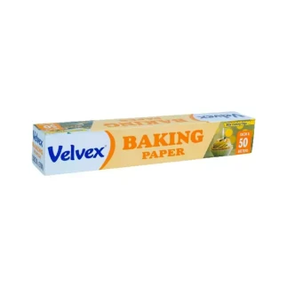 Velvex Baking Paper 38cm x 50 meter (Pack of 13Pcs)