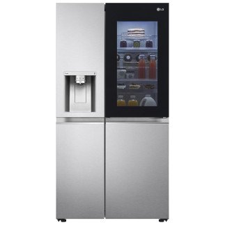 LG 674L Side by Side Refrigerator, Inverter Linear Compressor | InstaView Door-in-Door™ | UVnano™‎GC-X257CSES