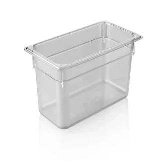 Kapp Polycarbonate Gastronom Pan Clear 1/3 150mm Commercial Horeca Use KAPP54