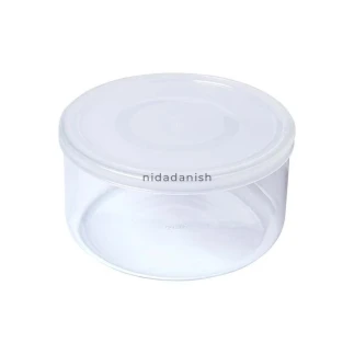 Pyrex Cook & Freeze Round Dish With White Lid 1.1L 154P001/7044