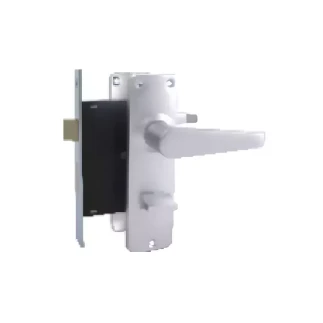 Godrej Zuri 2 Lever Locks 75mm for Bathroom, Aluminum, Right