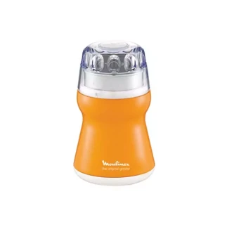 Moulinex Coffee Grinder Orange 180W 50gm No Filter AR110O27