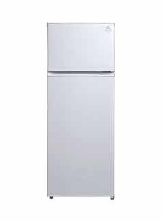 evvoli 225 Liters Double Door Refrigerator W EVRFM-225W White