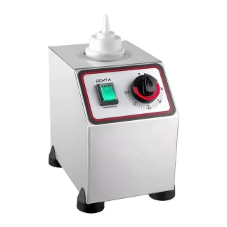 Remta Single Sauce Warmer Electric 100W, Thermostatic Control, Indicator Light, Stainless Steel Body RMT22