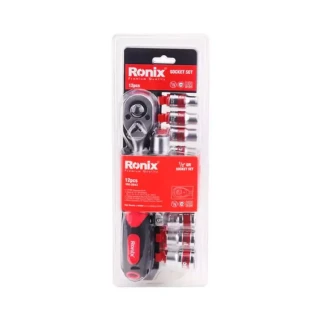 Ronix DR Socket ½" 12pcs Set RH-2643