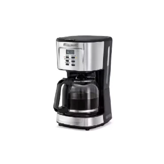 Black & Decker Programmable Coffee Maker 12 Cups with LCD Display 1.5L 900W DCM85-B5