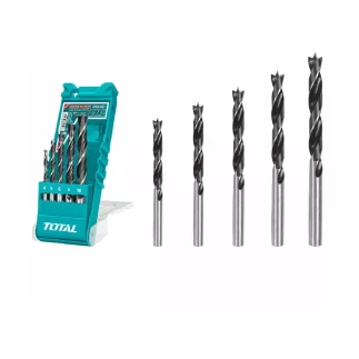 Total Drill Bit Set for Wood 5pcs TACSD7056
