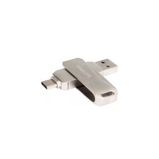 Philips Dual Drive 64GB USB Type C And  USB 3.0 FM64DC125B