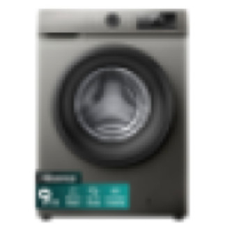 Hisense 9kg Front Loader Washing Machine with Inverter - Titanium Grey WFQP9012VMT