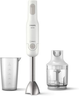 PHILIPS 650W with metal bar, promix, 0.5l, compact chopper, white, 3 pin HR2535/01