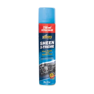 Shield-Auto Sheen Xtreme, Vinyl Plastic & Rubber Care, Multi-Purpose Cleaner, 750ml Nu Car SH243