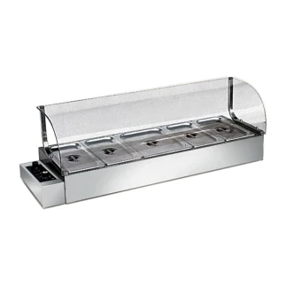 Generic Commercial Electric Bain Marie Table Top 4 Pan HBM-100
