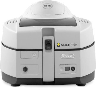 De'Longhi 1.5 Liter Multi Fryer - FH1130, White & Gray