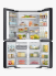 Samsung Bespoke RF65DB970E22 Freestanding French Door Fridge Freezer with SpaceMax™, Black, RF65DB970E22EU