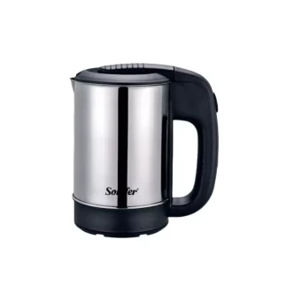 Sonifer Mini Portable Electric Kettle 0.5L, 220V, 1000W Stainless Steel SF-2011