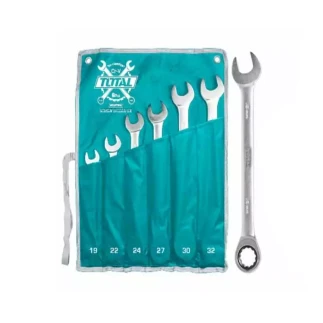 Total Ratchet Spanner Set 6pcs THT102RK061