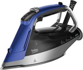 Beko Steam Iron 3000W SuperGlide Ceramic Soleplate, Blue, SPA9130B