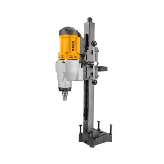 Ingco 3800W Diamond Drilling Machine with Heavy-Duty Drilling Stand, Carbon Brushes, and Advanced Leakage Protection Switch - Model DDM38001