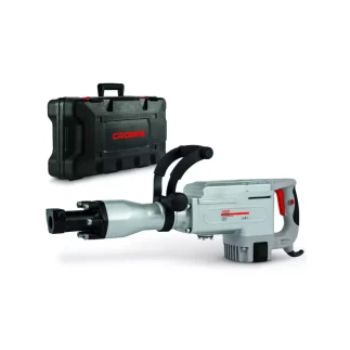 Crown Demolition Breaker Chipping Hammer 1700W, 1300 BPM, Impact Force 45J CT18024 BMC
