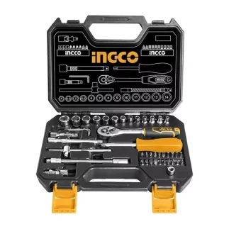 Ingco Socket Set 45pcs ¼" HKTS14451