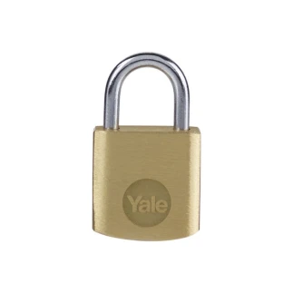 Yale Padlock 20mm Boron With Brass Polished