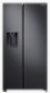 Samsung Refrigerator 635L with Sleek & Seamless Design, Side by Side, Digital Inverter, SpaceMax, Non-plumb Dispenser, Auto Ice Maker, Deodorizing Filter Black RS64R5311B4