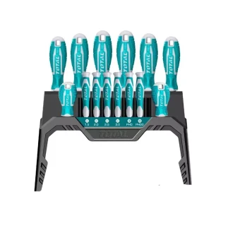 Total Screw Diver Precision 14pcs Set THT250614