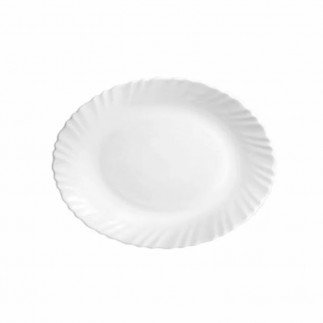 La Opala Oval Plate 330mm Classique White 1pc LC330
