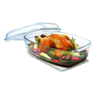 Pyrex Casserole Rectangular 4.5L Essential 465A000/7144