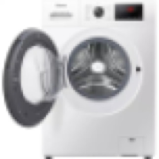 Hisense 8KG Washing Machine Front Load, Steam Care, Durable Inverter, Delay End, White WFQP8012VMS