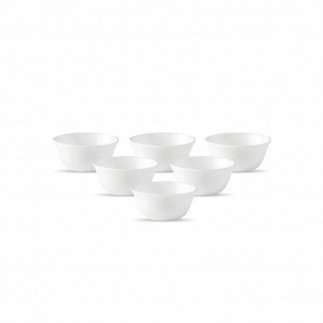 La Opala Soup Bowl 6pcs Ivory White 120mm/5.5cm L1120