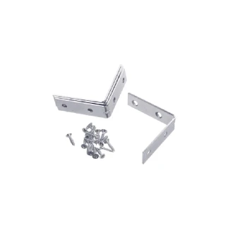 Total Corner Brace 50x50mm 4pcs Set with 16pcs Fasteners TCB2050