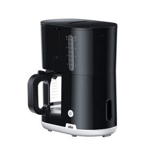 Braun Coffee Maker 10 Cups, 1000W Black KF101AI