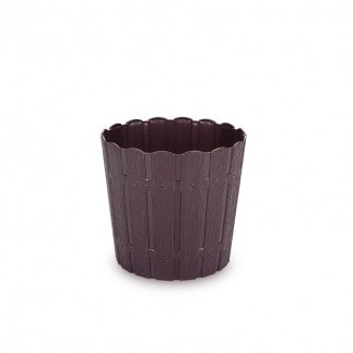 Ozenis 1.8L Round Flower Pot for Plants, Home Indoor & Outdoor Planters, Terrace, Garden Etc | Plastic | Fence 14.5x13 No15 624