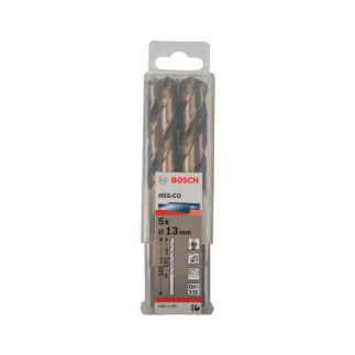 Bosch HSS Cobalt Twist Drill Bit – 5 x 13mm (2608585905) – Premium High-Speed Steel Drill Bit for Stainless Steel and Metal