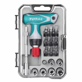Total Wrench Screwdriver Set T-Handle 18pcs TACSD30186