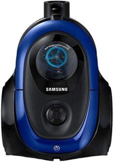 Samsung Canister Vc18M2120Sb Vacuum Cleaner With Cyclone Force And Anti-Tangle Turbine, 1800W, Blue