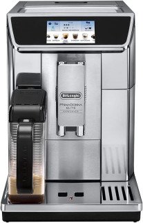 De'Longhi Primadonna Elite Experience ECAM650.85.MS Automatic Bean to Cup Coffee Machine, Stainless Steel, 1450 W, 1 Liter, Silver [Energy Class A]