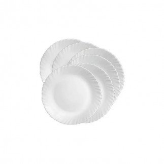 La Opala Side Plate 6pcs 190mm/7.5" White 0230
