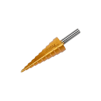 Total Drill Bit Step Drill Bit Wood, Metal, Plastic and Many Other Materials 4-22mm TAC8242201
