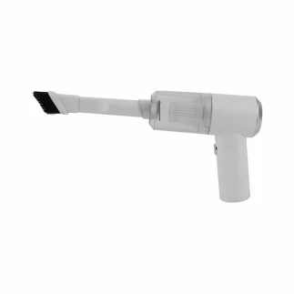 Mini Handheld Vacuum Cleaner Automatic, Rechargeable for Dust, Dirt for Daily Use White