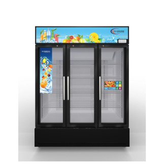 SilverDome 980L Showcase Chiller Refrigerator, 3 Doors, No frost, SCT-990