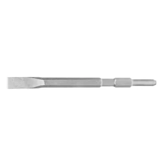 Total Hex Chisel Bit 17mm x 280mm x 22mm - Heavy-Duty Flat Chisel for Demolition and General Chisel Work, Chrome Molybdenum Alloy Steel, Compatible with 1300W Breaker