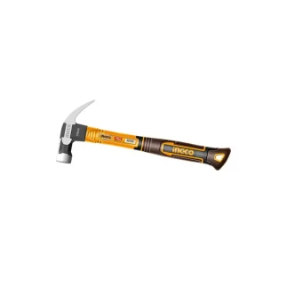 Ingco Claw Hammer 16oz/450g Innovated Drop-Forged Hammer Head HCH81016