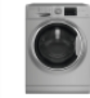 Ariston 9/6KG Washer Dryer, 1200 RPM With Inverter Motor, Fully Automatic Front Load Washing & Drying Combo Machine, 16 Programs, Delay Start, Pre-Wash & Quick Wash, Made In ITALY, Silver, NDB96SSGCC
