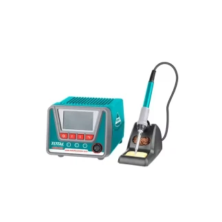 Total Electric Soldering Iron Station 60W with Digital Display, Temperature Adjustment, Stand TET160923