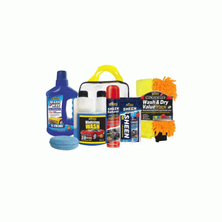 Shield-Auto Ultimate Car Clean & Shine Box Kit, for Clean, Shine and Provide The Necessary Protection for Your Car’s Interior and Exterior 6pcs SH976