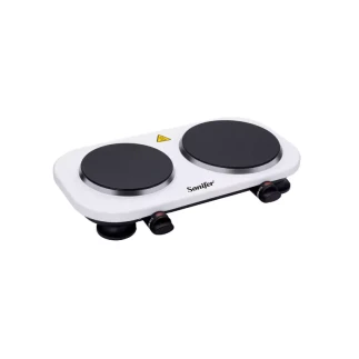 Sonifer Temperature Control Solid Double Burner Electric Hot Plate 2000W SF-3060