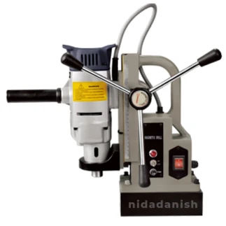 Crown 1200W Magnetic Drill with 23mm Chuck Size and 180mm Plunge Depth – CH2109 Model for Professional Precision Drilling