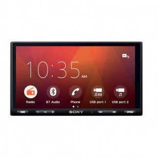 Sony XAV-AX5500: 6.95" Touchscreen Car Stereo with Bluetooth, CarPlay & Android Auto